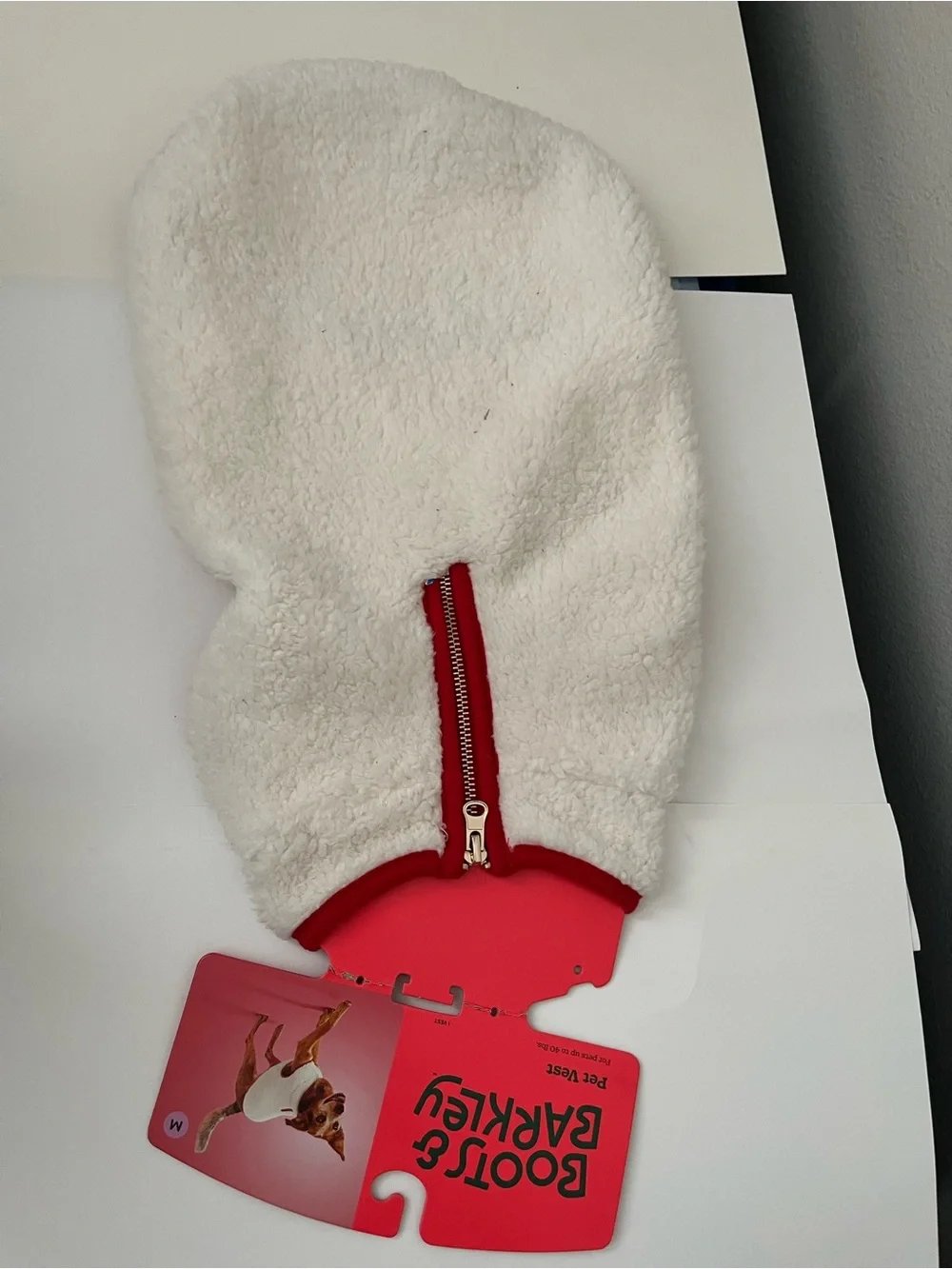 NEW Target Dog Sweater & Sherpa Vest Lot Size M NWT Pet Clothes